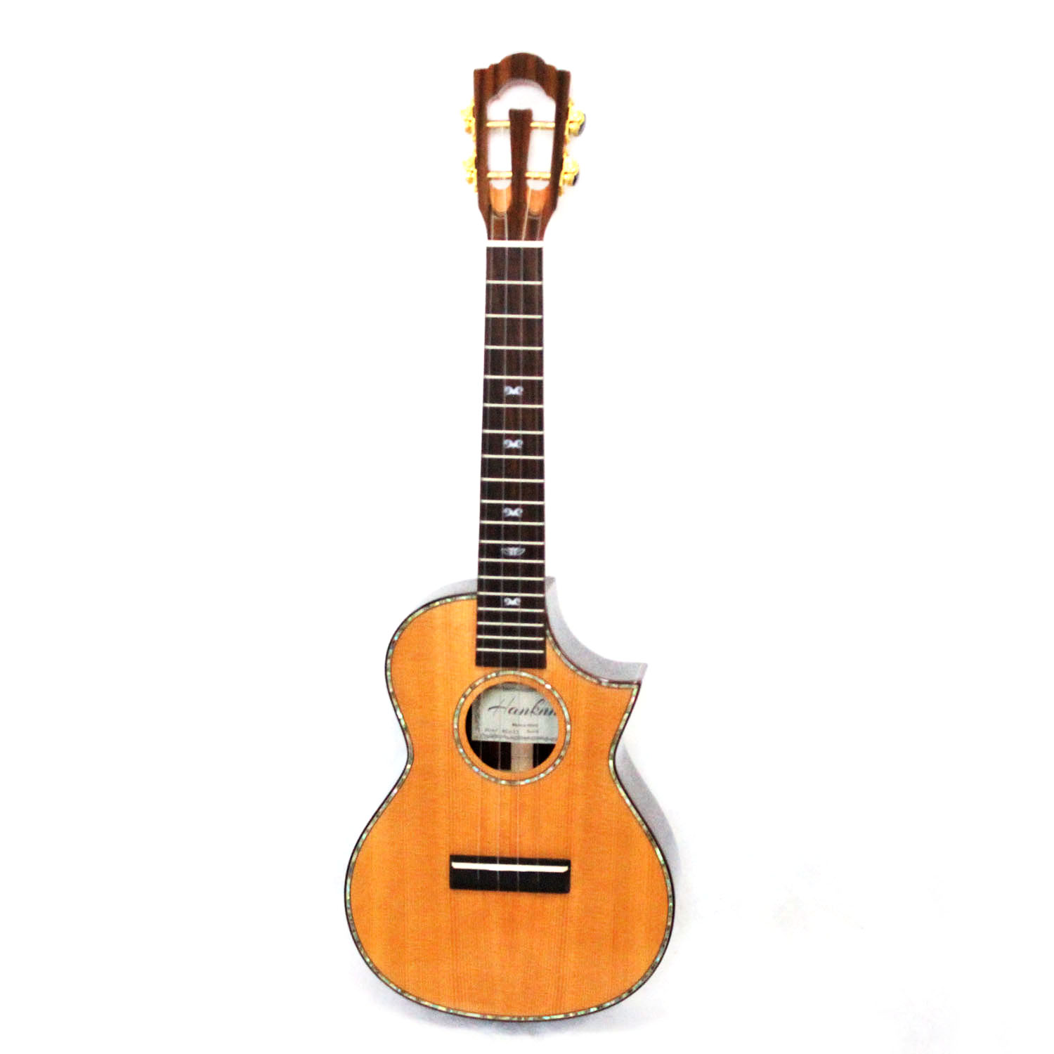 High End Top Solid Spruce and Back Rosewood All Solid 26 inch Tenor Ukulele With Gig Bag(U10)