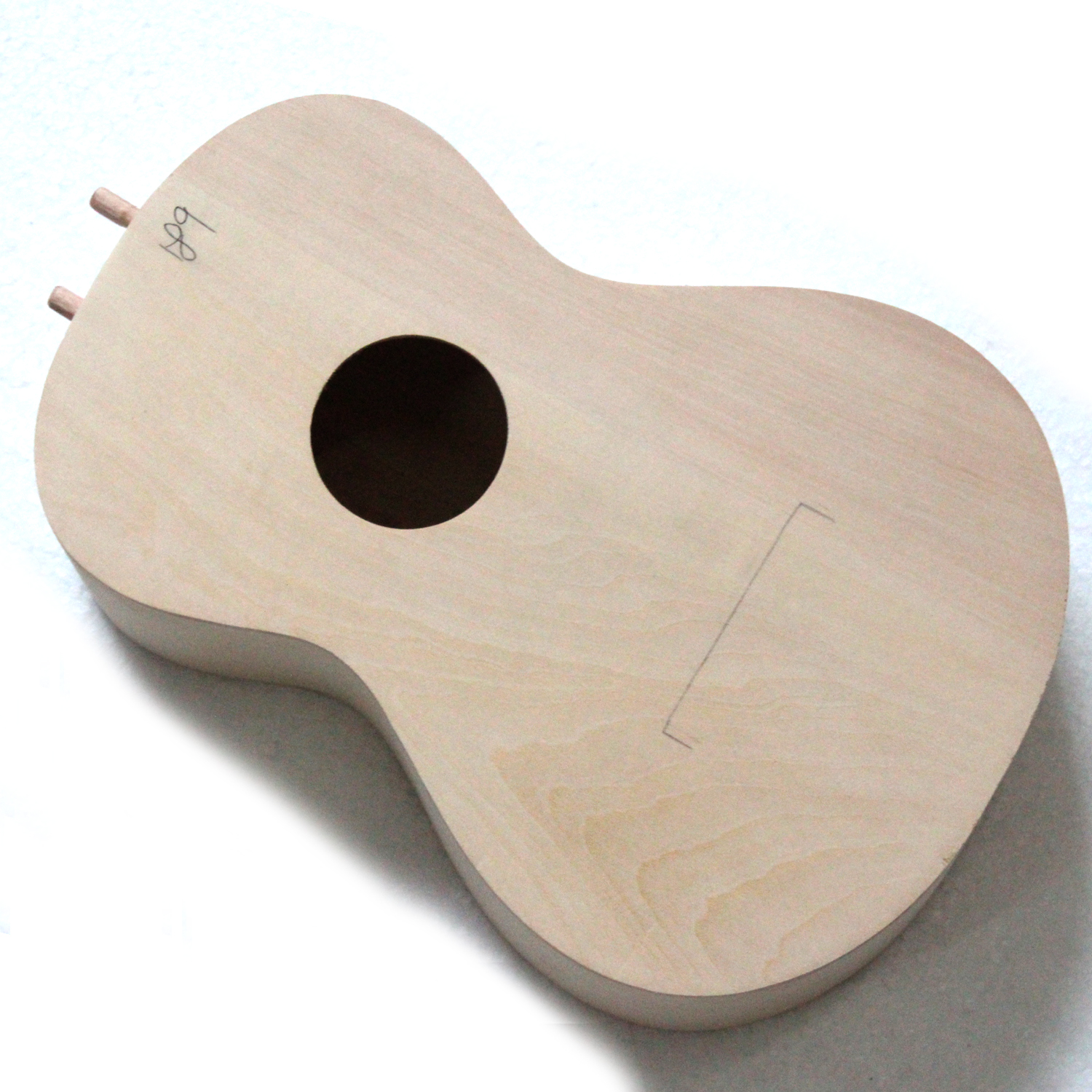 DIY 21Inch Ukulele Make Your Own Soprano Ukulele Kit(UKK 21)