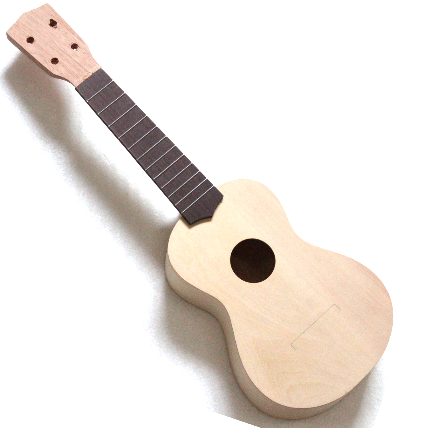 DIY 21Inch Ukulele Make Your Own Soprano Ukulele Kit(UKK 21)