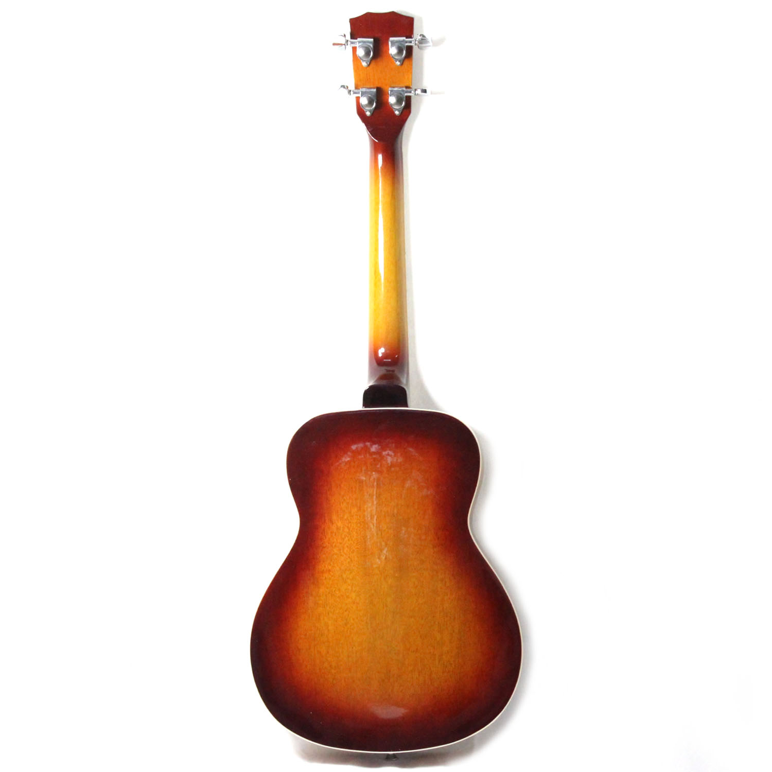 Jazz Ukulele F hole Mini Acoustic Guitars 4 Strings Ukelele Pickup Travel Guitar(U8)
