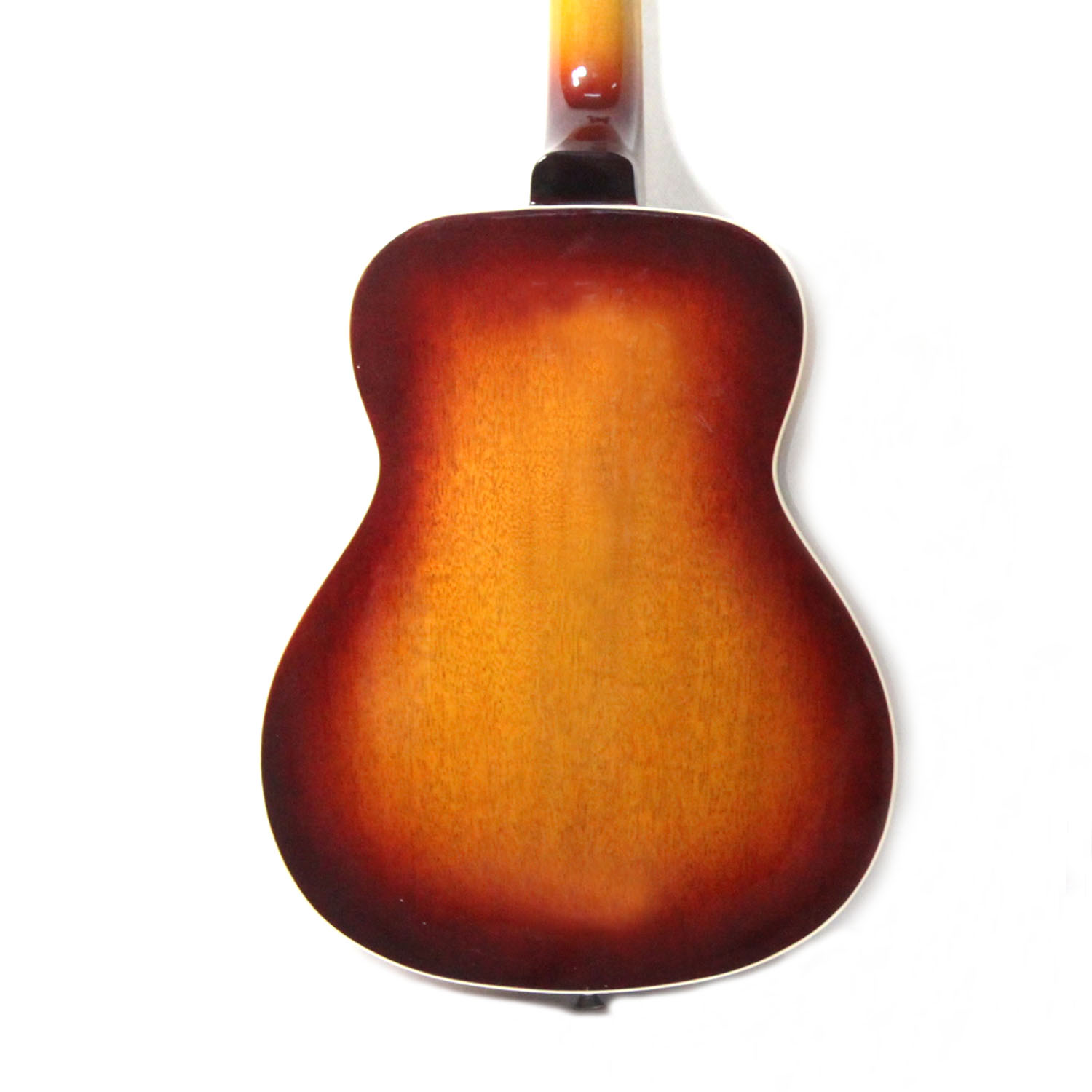 Jazz Ukulele F hole Mini Acoustic Guitars 4 Strings Ukelele Pickup Travel Guitar(U8)