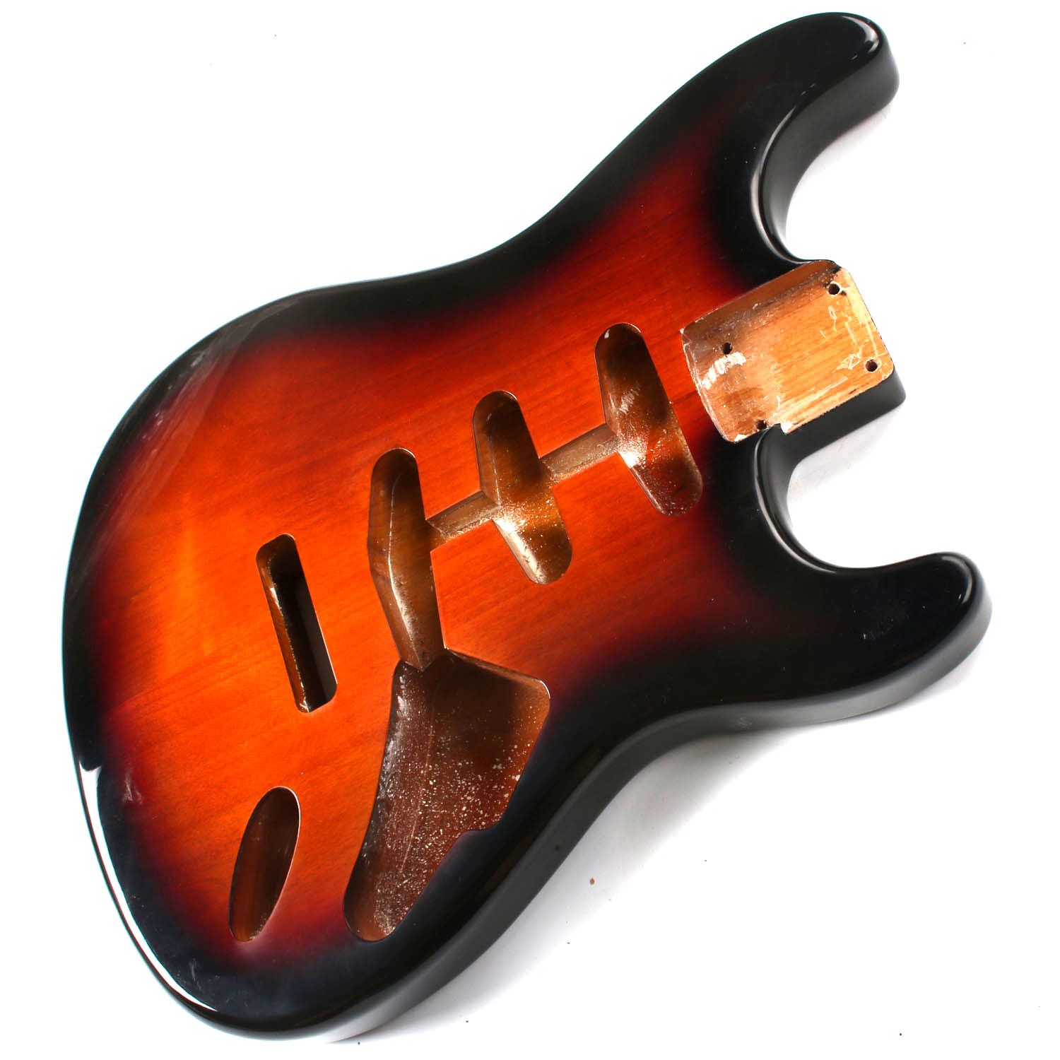 2pc alder wood electric body ST(BD017)