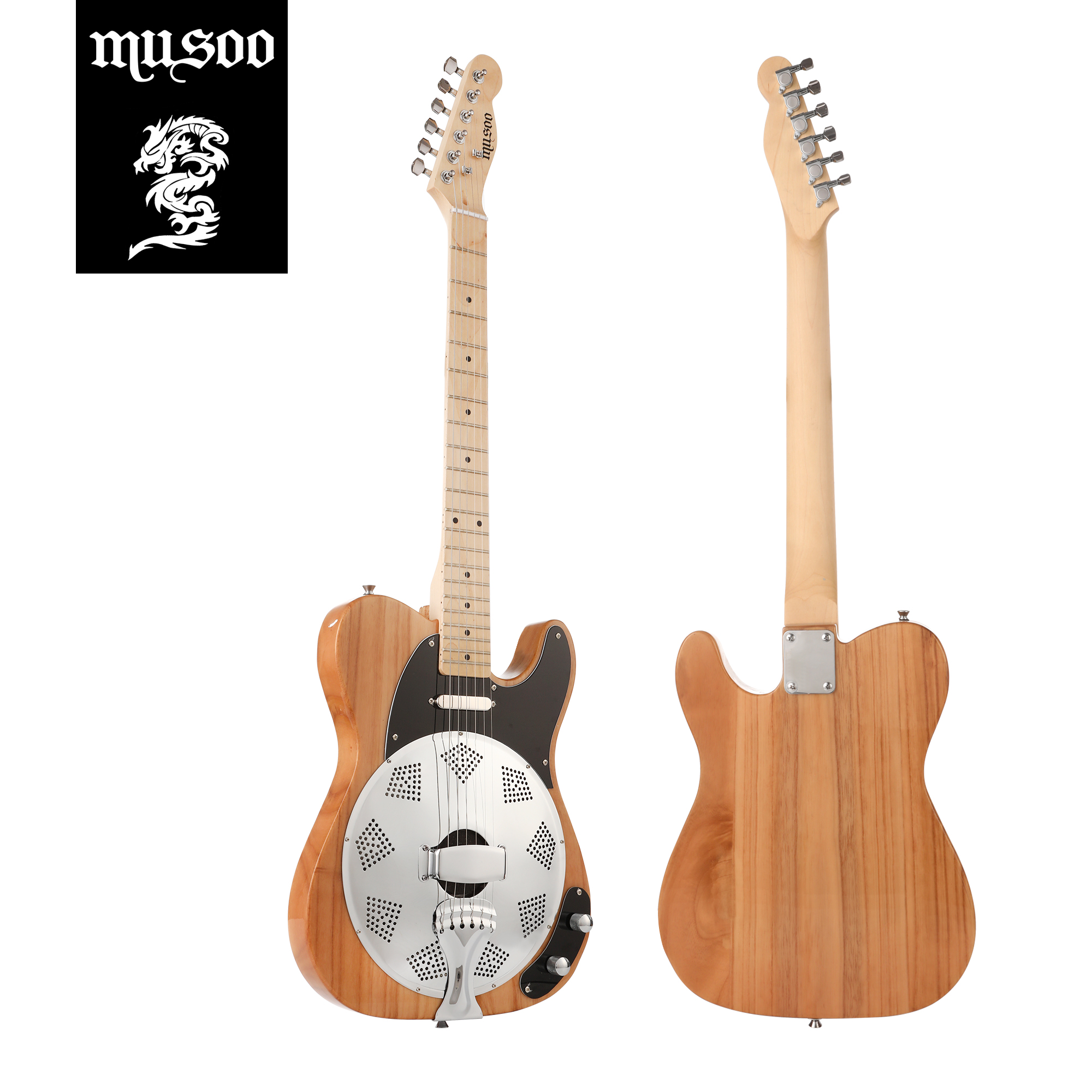 Musoo Electric Resonator Guitar TL Style(ETL 01)