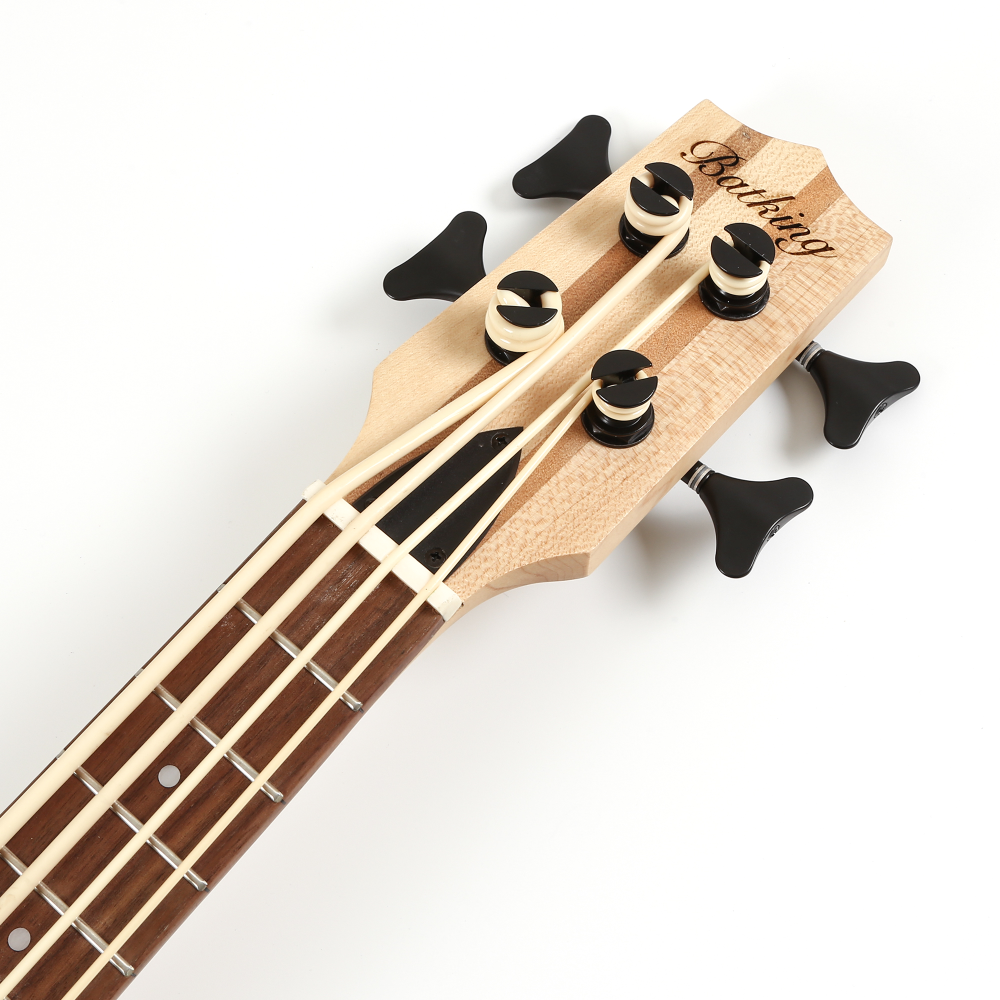 MiNi 4string ukulele electric bass natural color neck thru style(UBN 04)