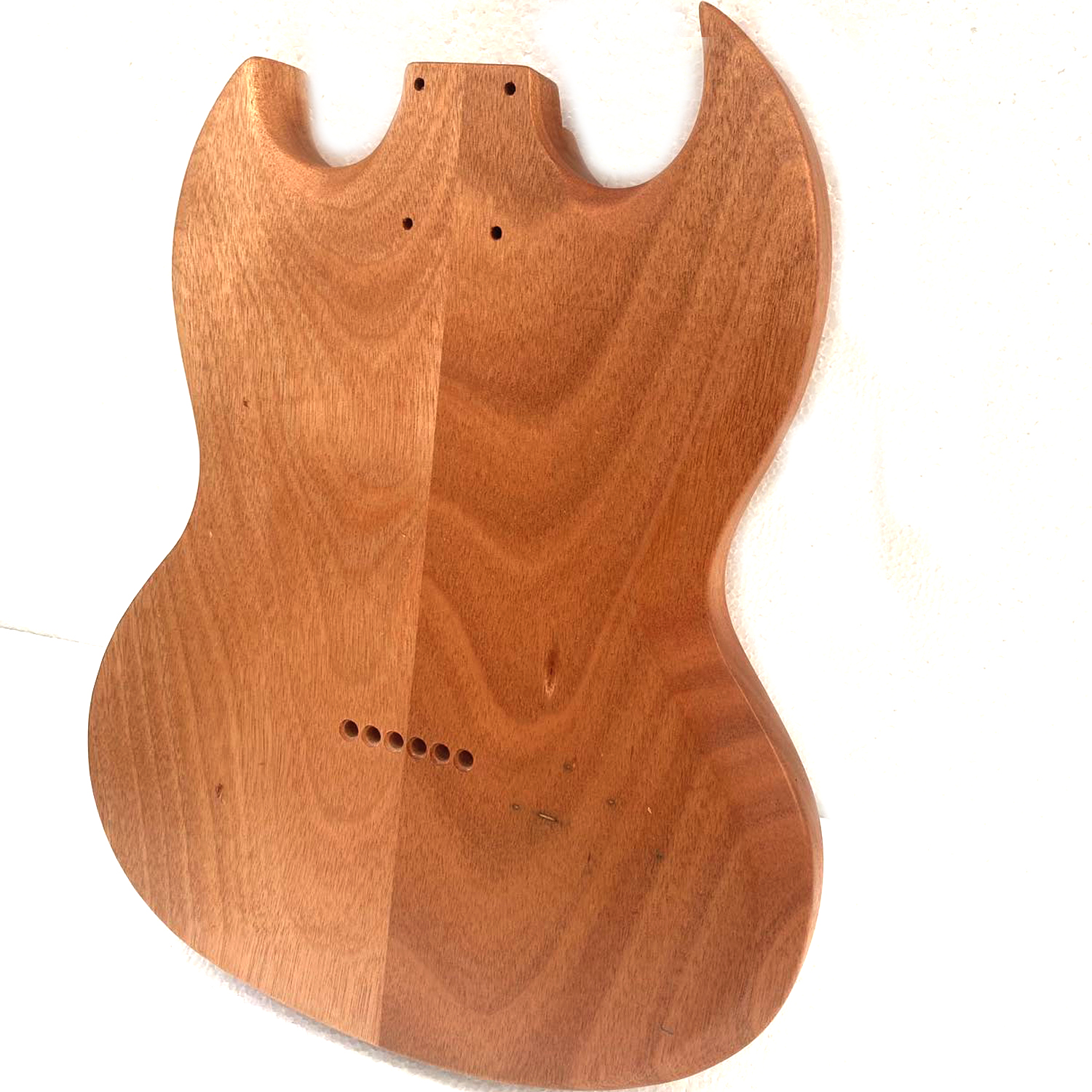 New double cut way 2pc mahogany body fit TL neck with P90(BD013)