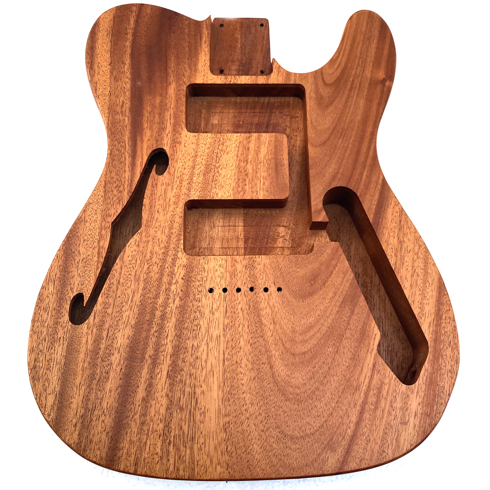 TL thinline style mahogany wood electric body in Nitro paint (BD008)