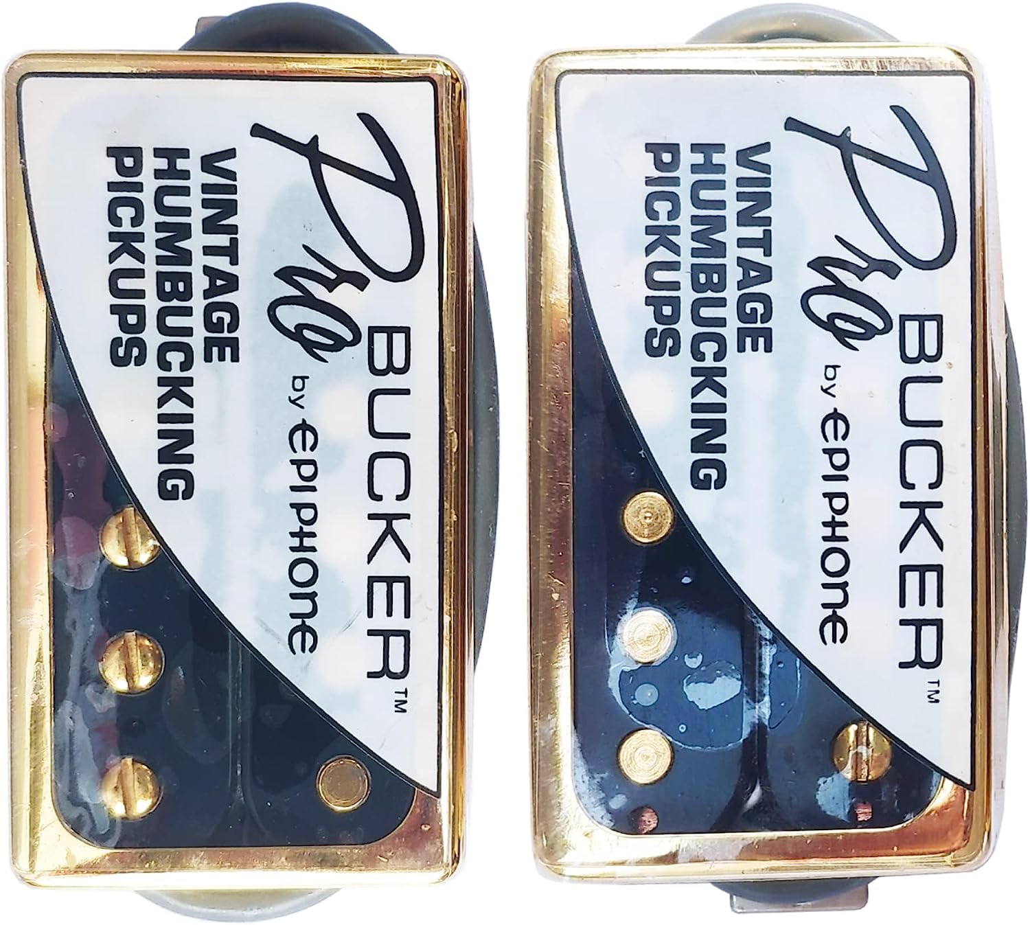 Probucker N and B Pickups with pro Wiring Harness Pots w 3way Switches for EPI(PB2GHBW)