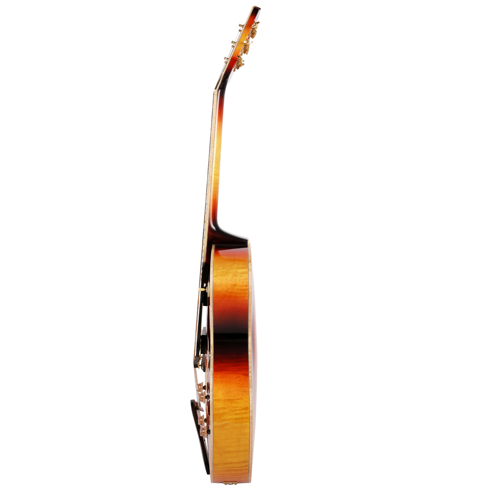 Batking 18 AAA Hand Carved Archtop Jazz Guitar In Sunburst (AT05)