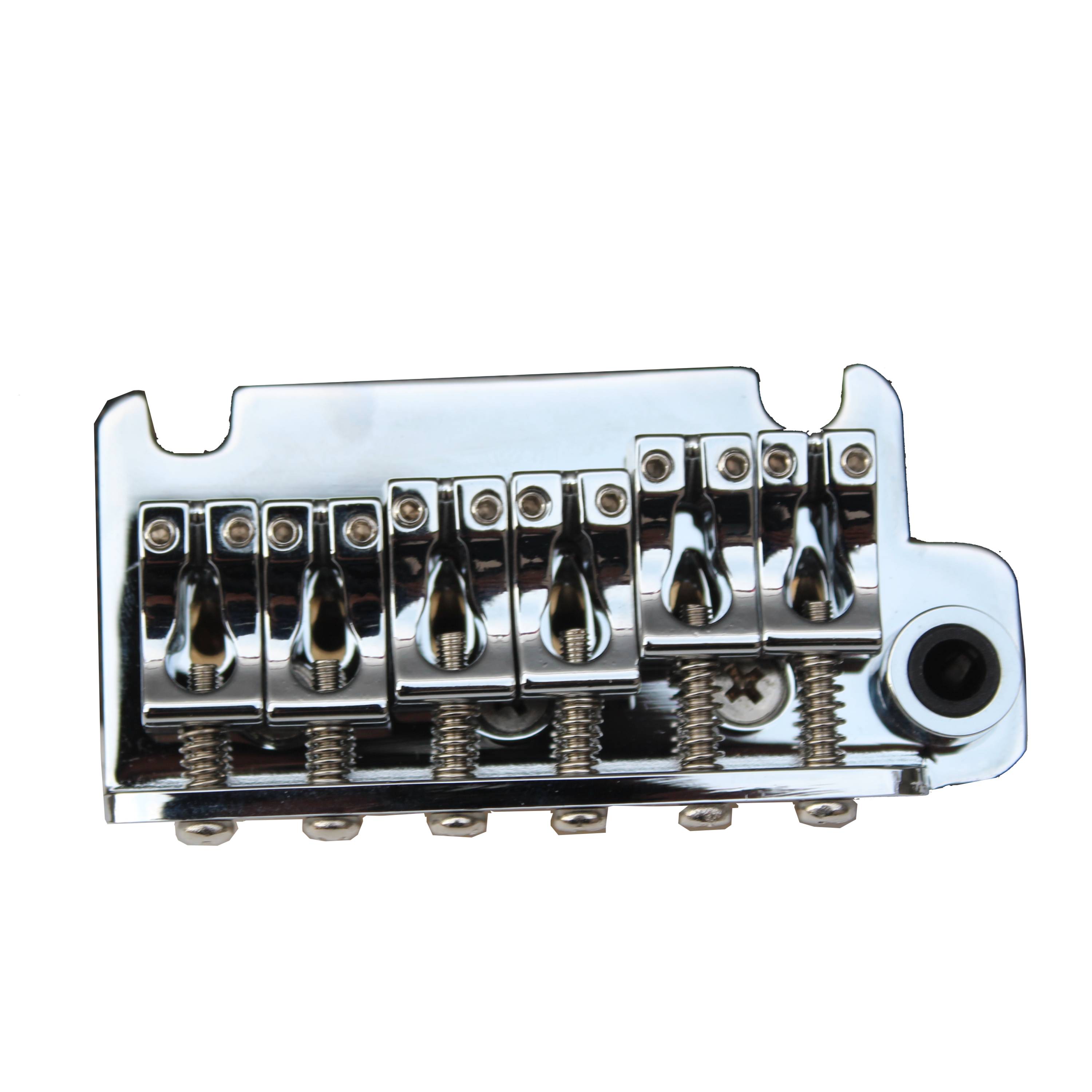 Double tremolo Locking Tremolo System 6 String Bridge Stainless Steel Saddles (BG1013)