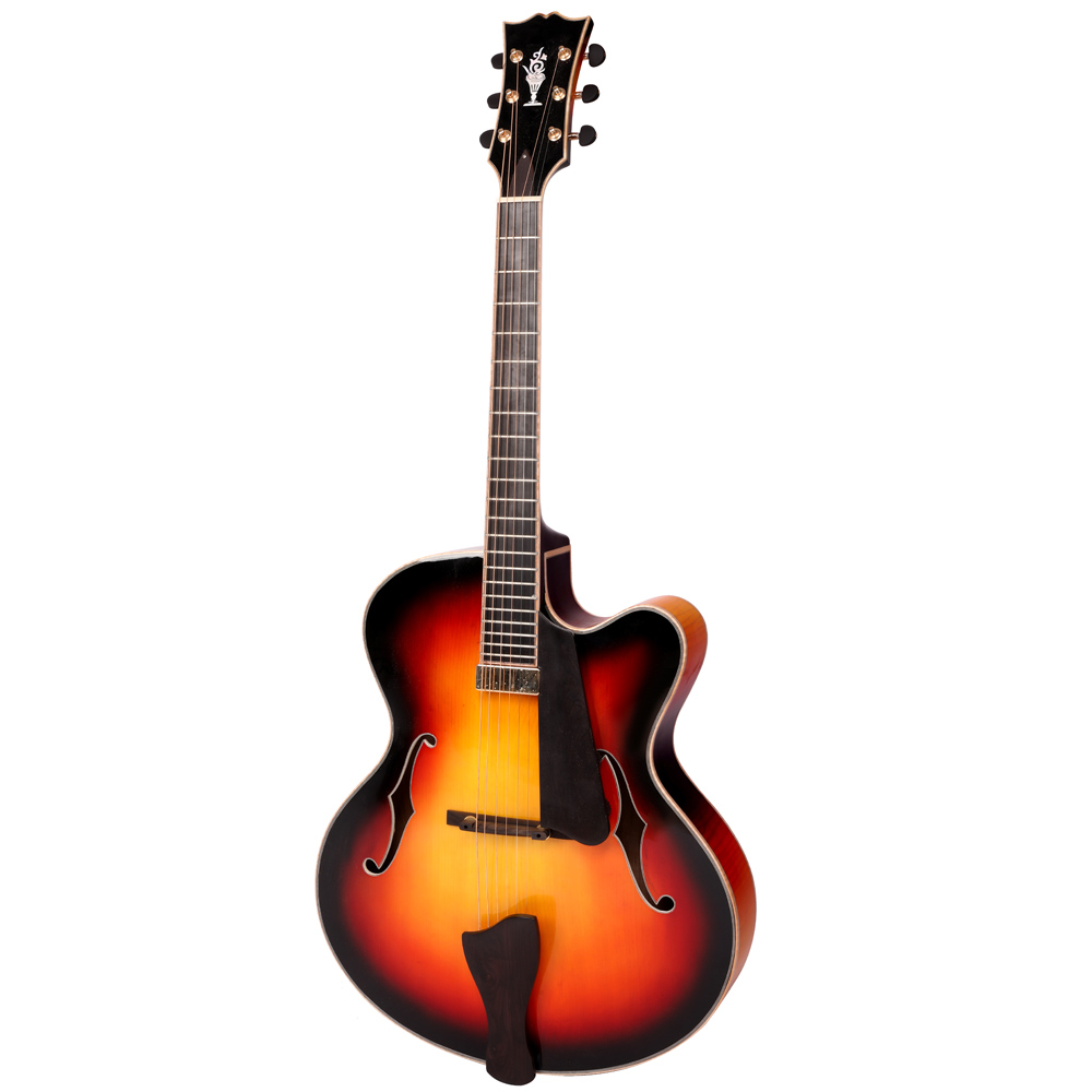 Batking brand handcraft Carved solid archtop jazz guitar (AT02)