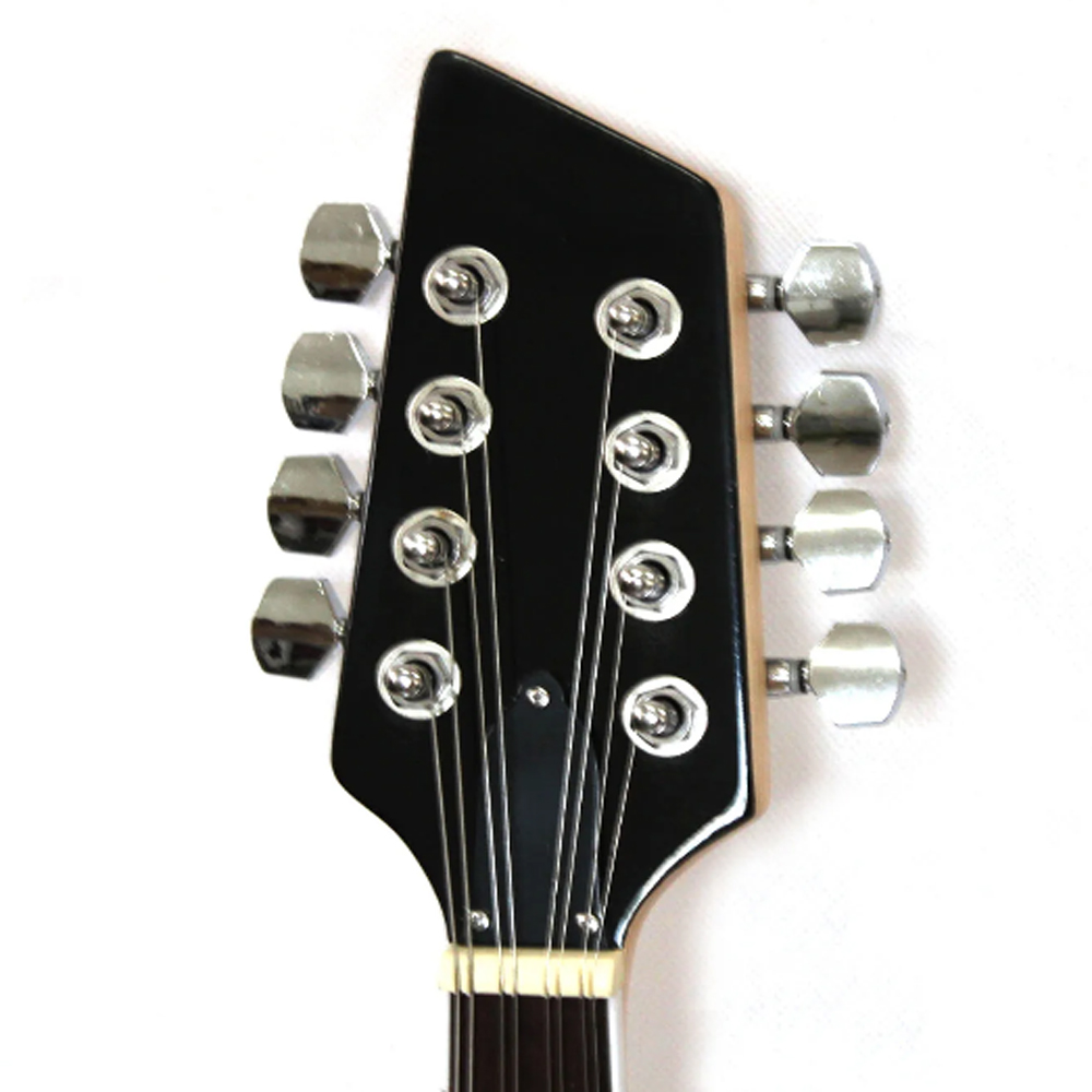 Batking Mandolin 8 Strings Acoustic Electric Mandocaster Instrument for Beginner Adults(MD08S)