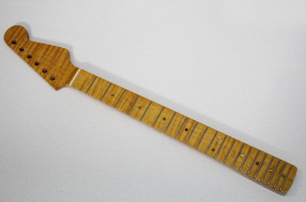 21 FRET electric One Pc flame maple guitar neck
