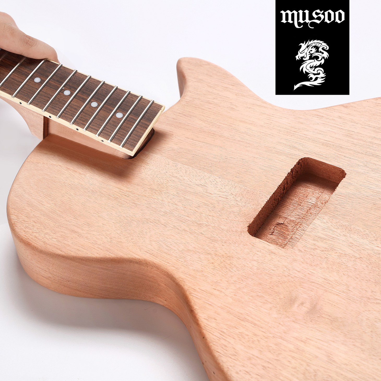 DIY Guitar Kit Guitars Project JR Single Cut LP Guitar DIY Kit(GK17)