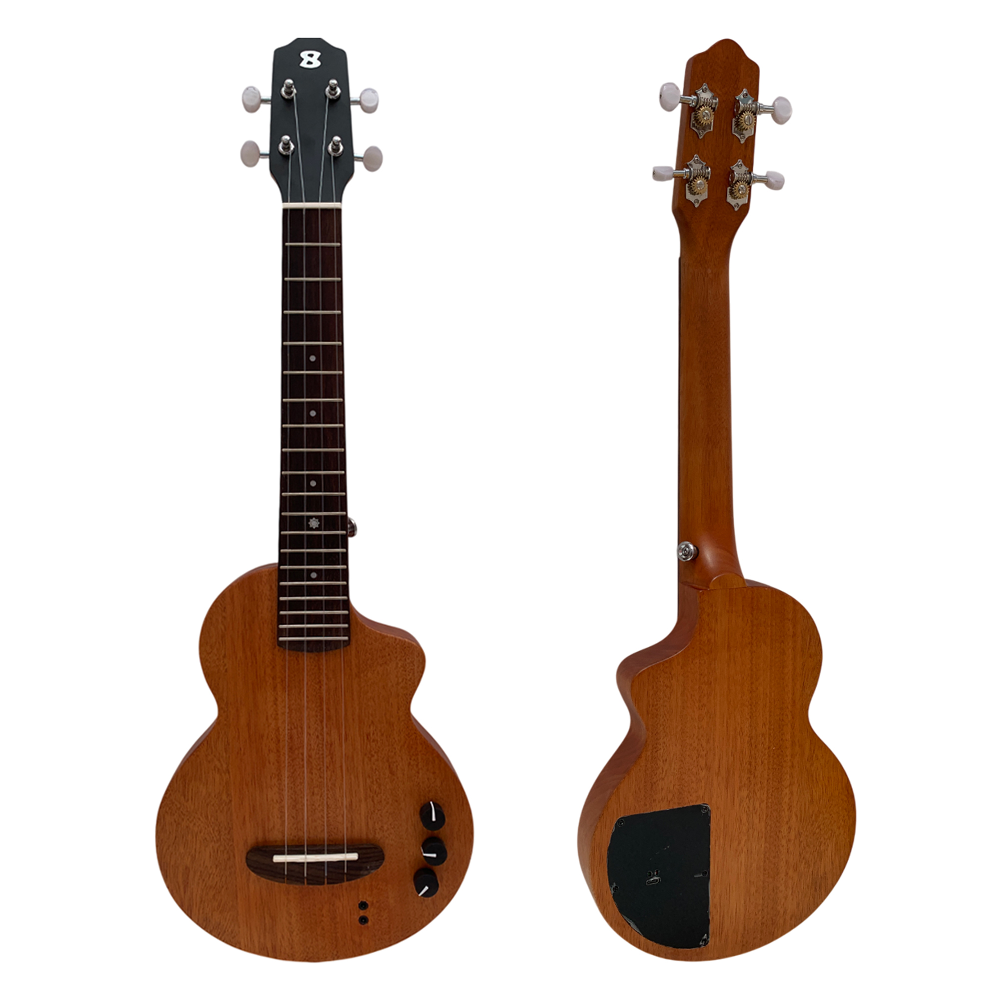 Silent Ukulele Electric Concert Ukulele 23 Inch with Gig bag(SL02)