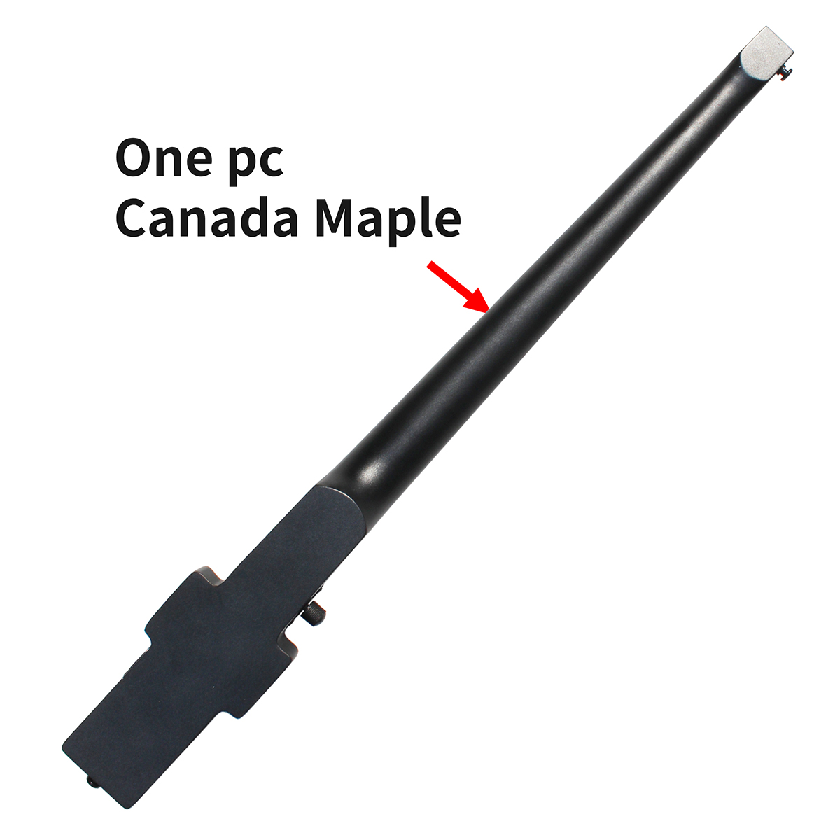 Travel Bass Guitar Electric Headless Bass 4 Strings Electric Bass with Gigbag Wire Truss Road in Black(TBH01)