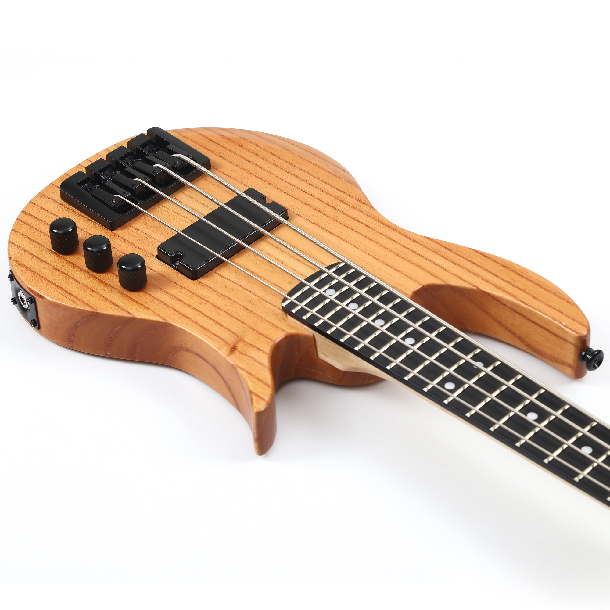 Batking Mini Ukulele Bass Electric Ubass 4 String Fretted Bass Ukelele