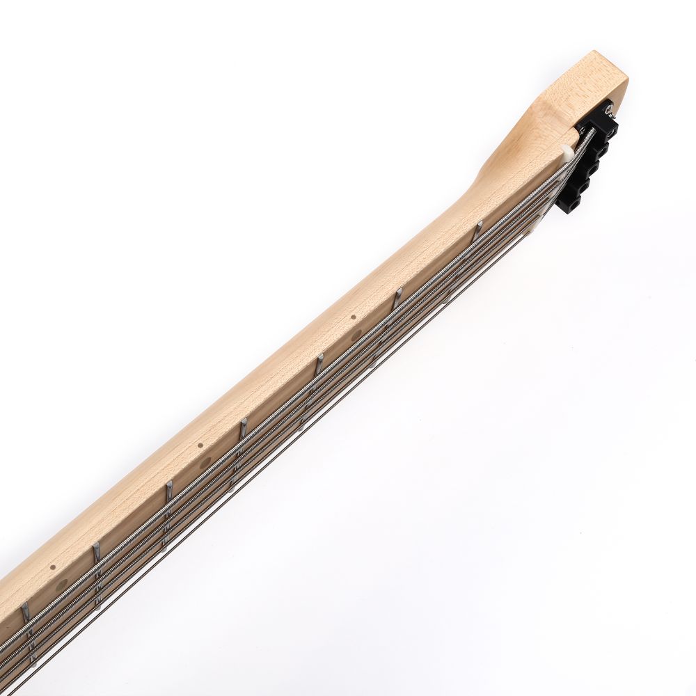 Batking Electric Bass Guitar Headless 5 String Fanned Fret Electric Bass